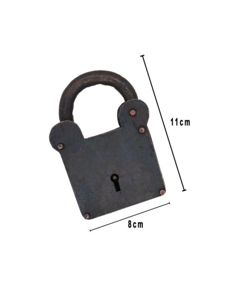 Square medieval padlock with keys,... Square medieval padlock with keys,...