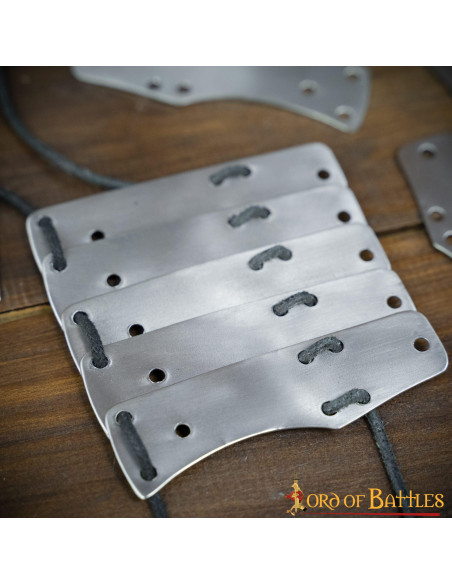 100 Lombard Byzantine steel slat plates