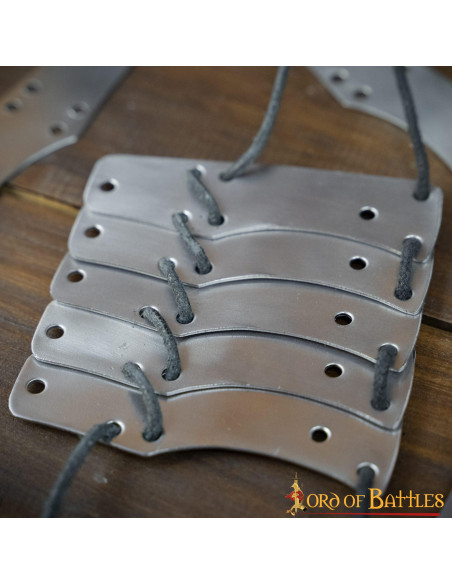 100 Lombard Byzantine steel slat plates