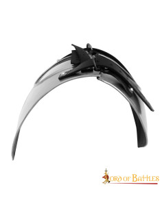 Classic medieval steel gorget 2
