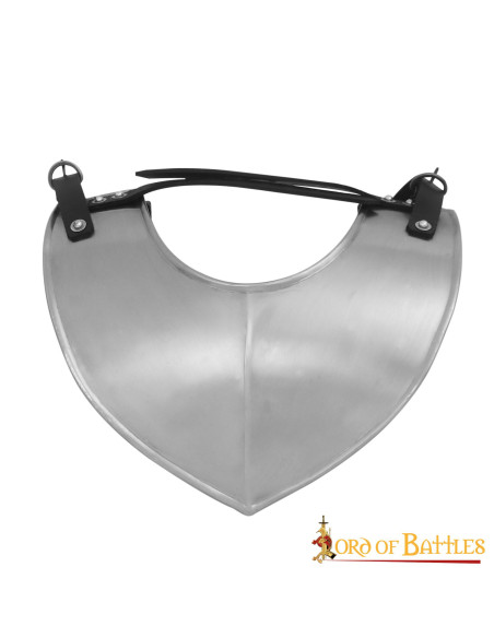 Classic medieval steel gorget