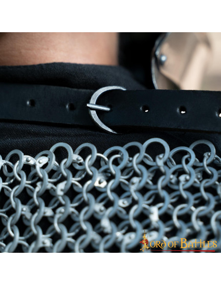 Medieval gorget with bib, XV century