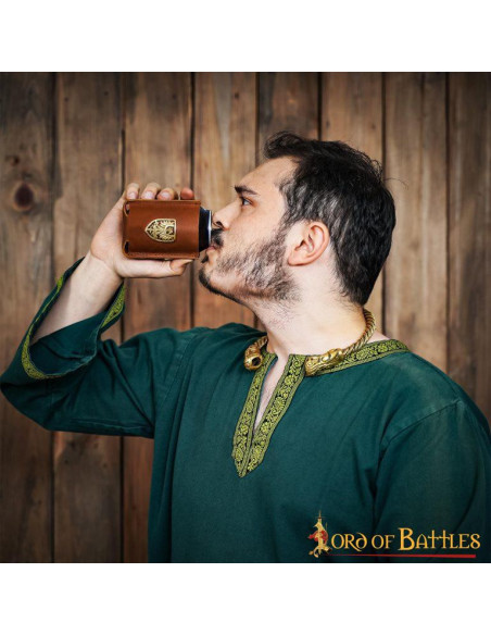 Handmade Can Holder with Heraldic...