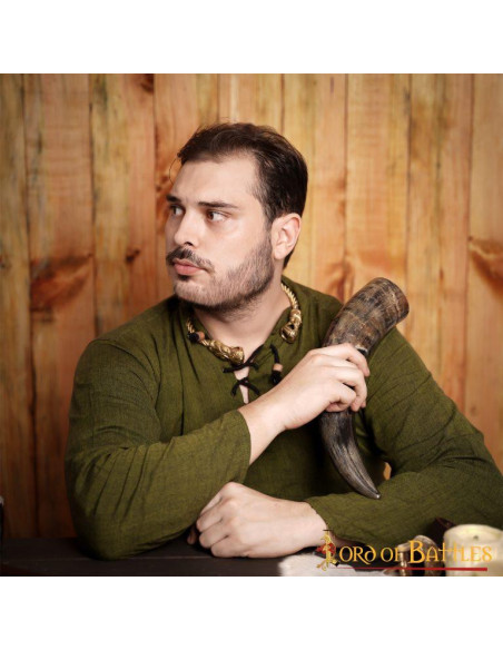 Viking ox horn to drink, 400-500 ml.