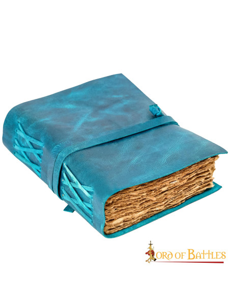 Fancy notes journal handmade blue...