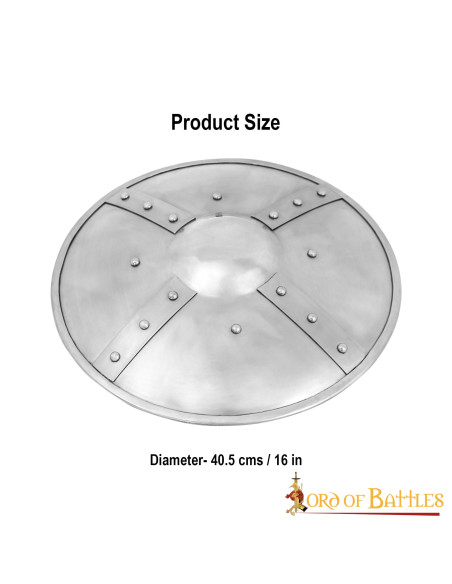 Round medieval shield, XV century...