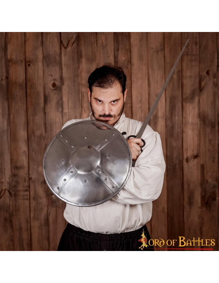 Round medieval shield, XV century...