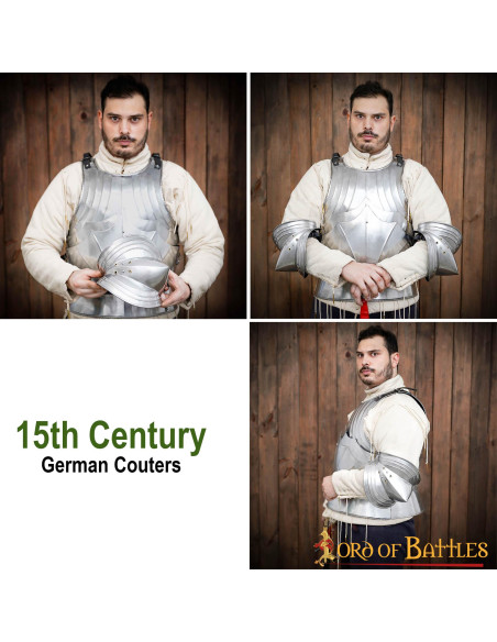 German medieval elbow pads, XV century