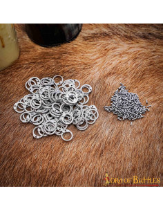 10 MM Steel Butted Loose Rings Chainmail Kit