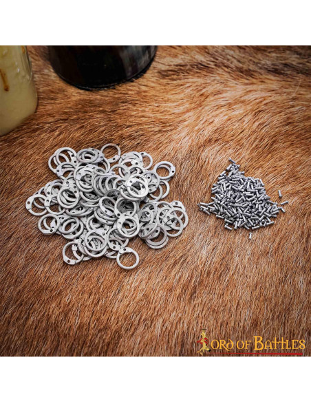 Bag of rings for chain mail, 10 mm.