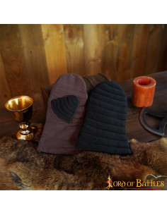 Handcrafted Quilted Mittens Canvas Cotton