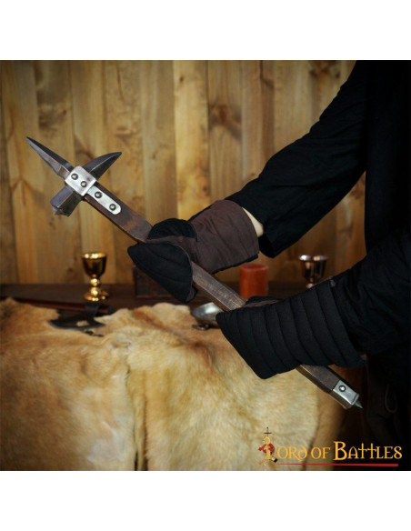 Handcrafted Quilted Mittens Canvas...