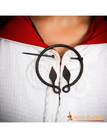 Medieval cloak brooch with...