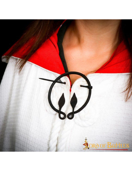 Medieval cloak brooch with...