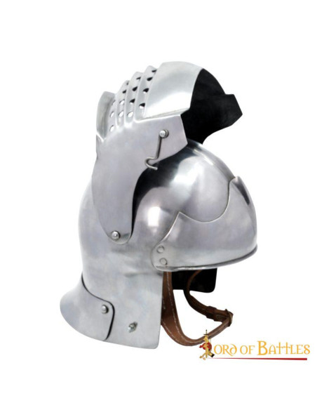 Italian Sallet helmet with padded lining