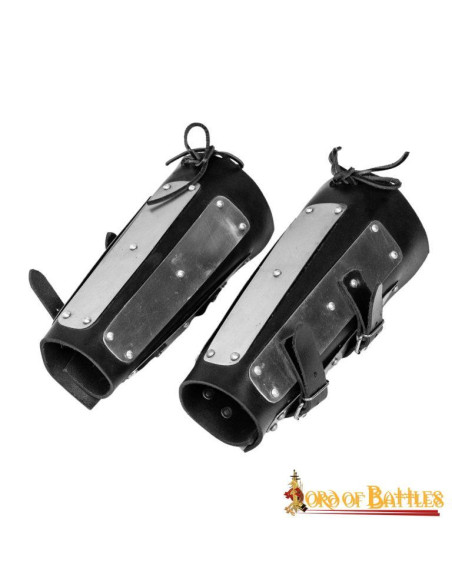 Genuine leather bracelet reinforced...