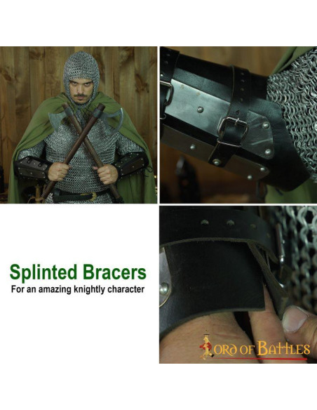 Genuine leather bracelet reinforced...