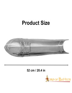 Classic Medieval Fantasy Knight Greaves 2