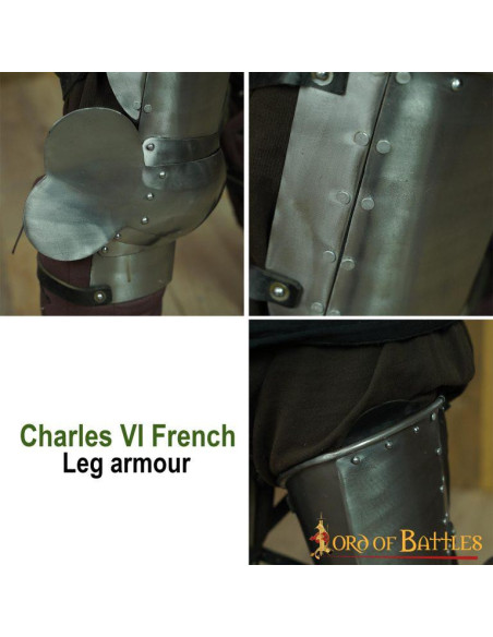 French Armor s. XIV for the leg