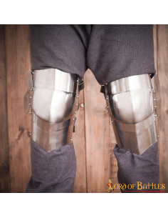 Medieval archer knee pads S. XV