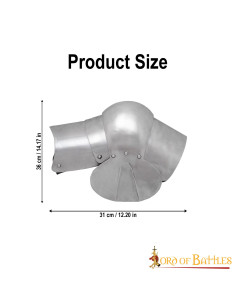 Medieval archer knee pads S. XV 2