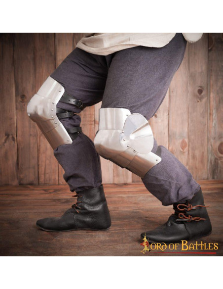Medieval archer knee pads S. XV