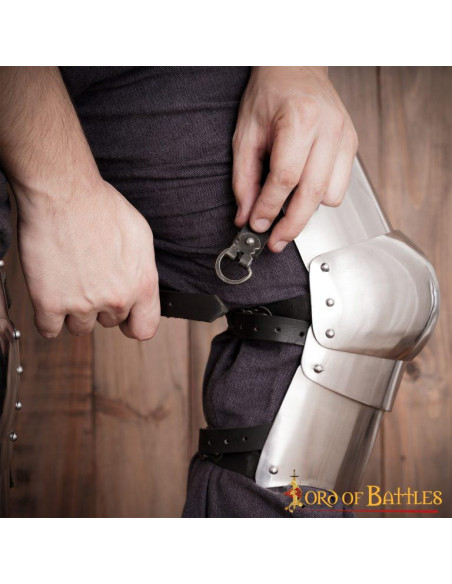 Medieval archer knee pads S. XV