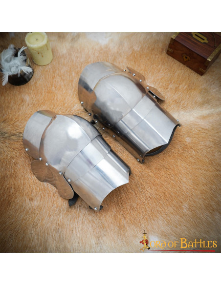 Medieval archer knee pads S. XV