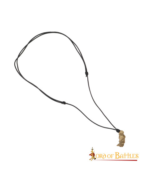 Viking brass Valkyrie pendant