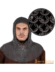 Executioner chain mail riveted rings, 9 mm.