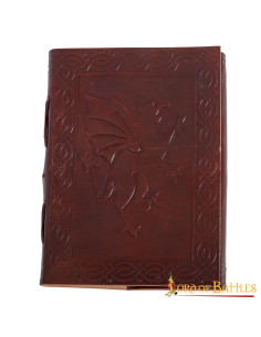 Journal of notes The Dragon, in leather