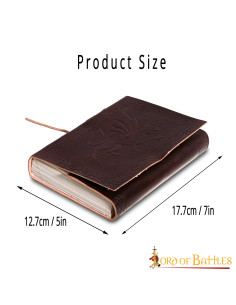 Journal of notes The Dragon, in leather 2