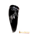 Viking horn roe deer in ox horn (400-500 ml.)