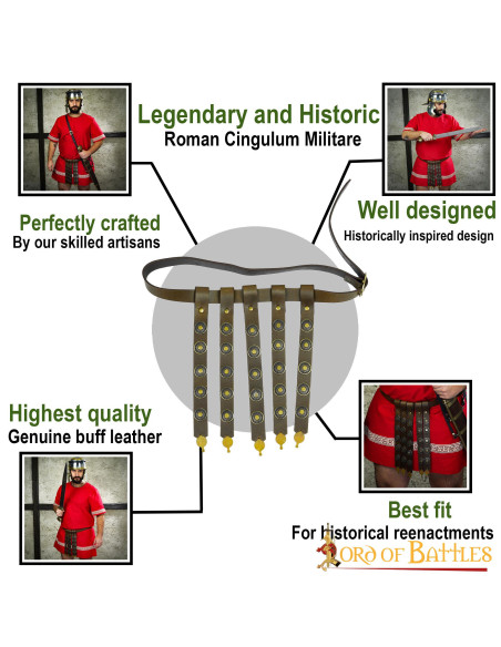 Roman Military Cingulum (31.75x127 cm)