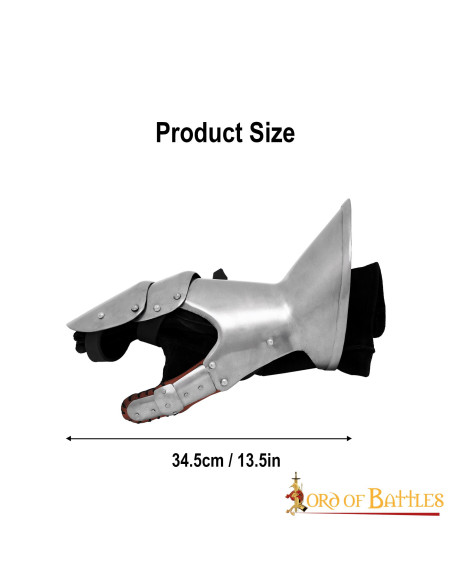 Medieval Milanese mitten-type...