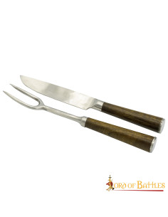 Medieval knife and fork set (20.3 cm.) 2