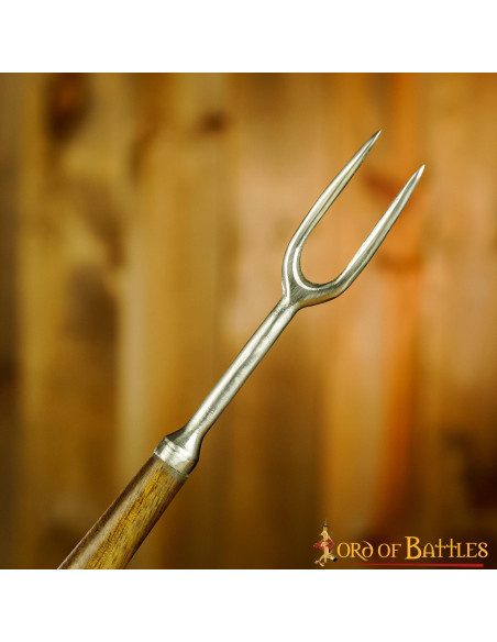 Medieval knife and fork set (20.3 cm.)