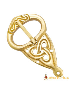 Viking belt buckle (6.5x3.7 cm.)