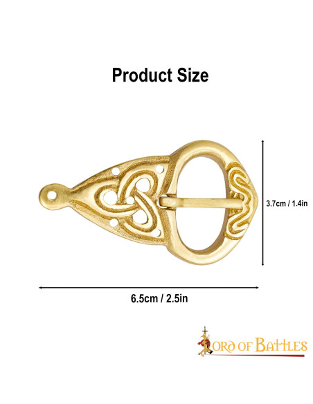 Viking belt buckle (6.5x3.7 cm.) Viking belt buckle (6.5x3.7 cm.)