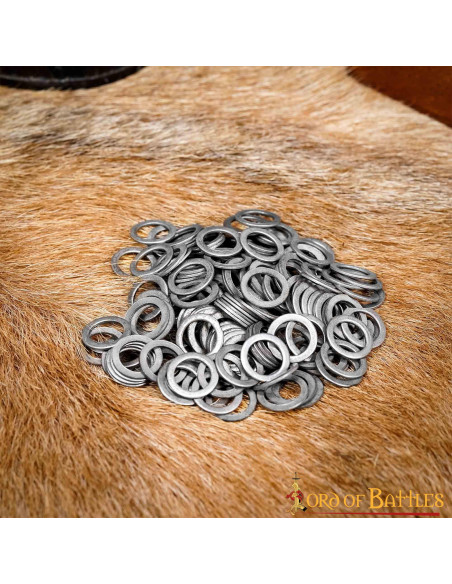 Solid Rings for Chainmail Armor