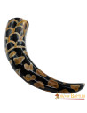 Viking drinking horn with burnt design, 400-500 ml.