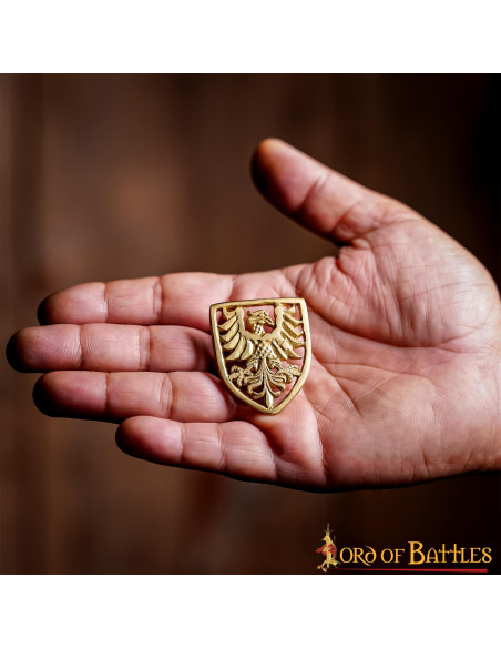 Set of 5 heraldic eagle shields for...