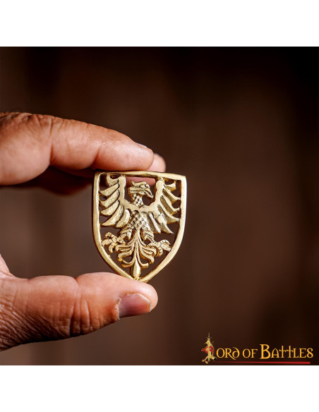 Set of 5 heraldic eagle shields for...