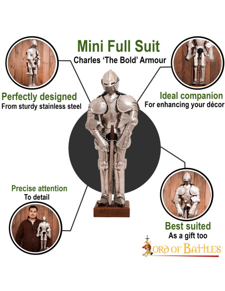 Miniature armor Duke of Burgundy...