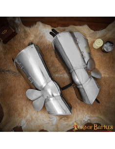Classic medieval armor for legs