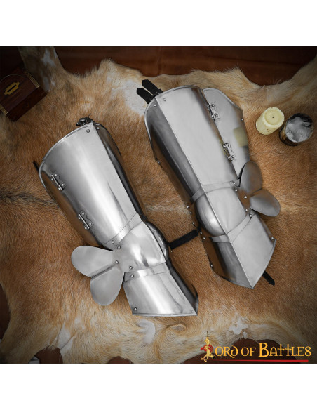 Classic medieval armor for legs