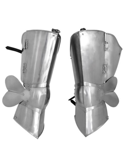 Classic medieval armor for legs