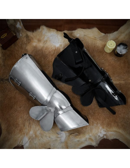 Classic medieval armor for legs