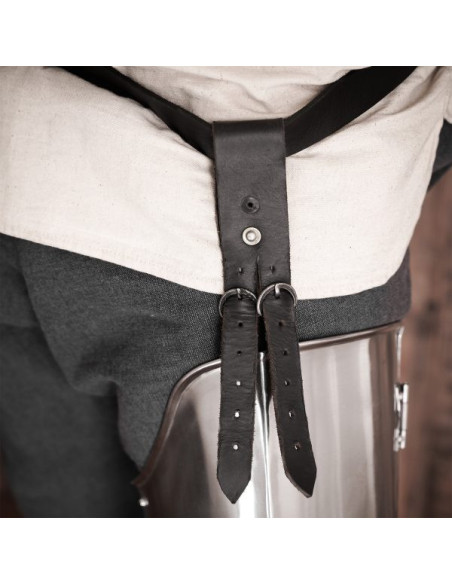 Classic medieval armor for legs