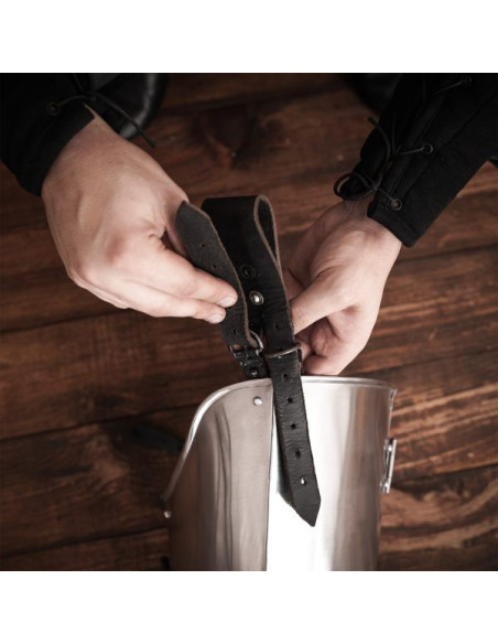 Classic medieval armor for legs